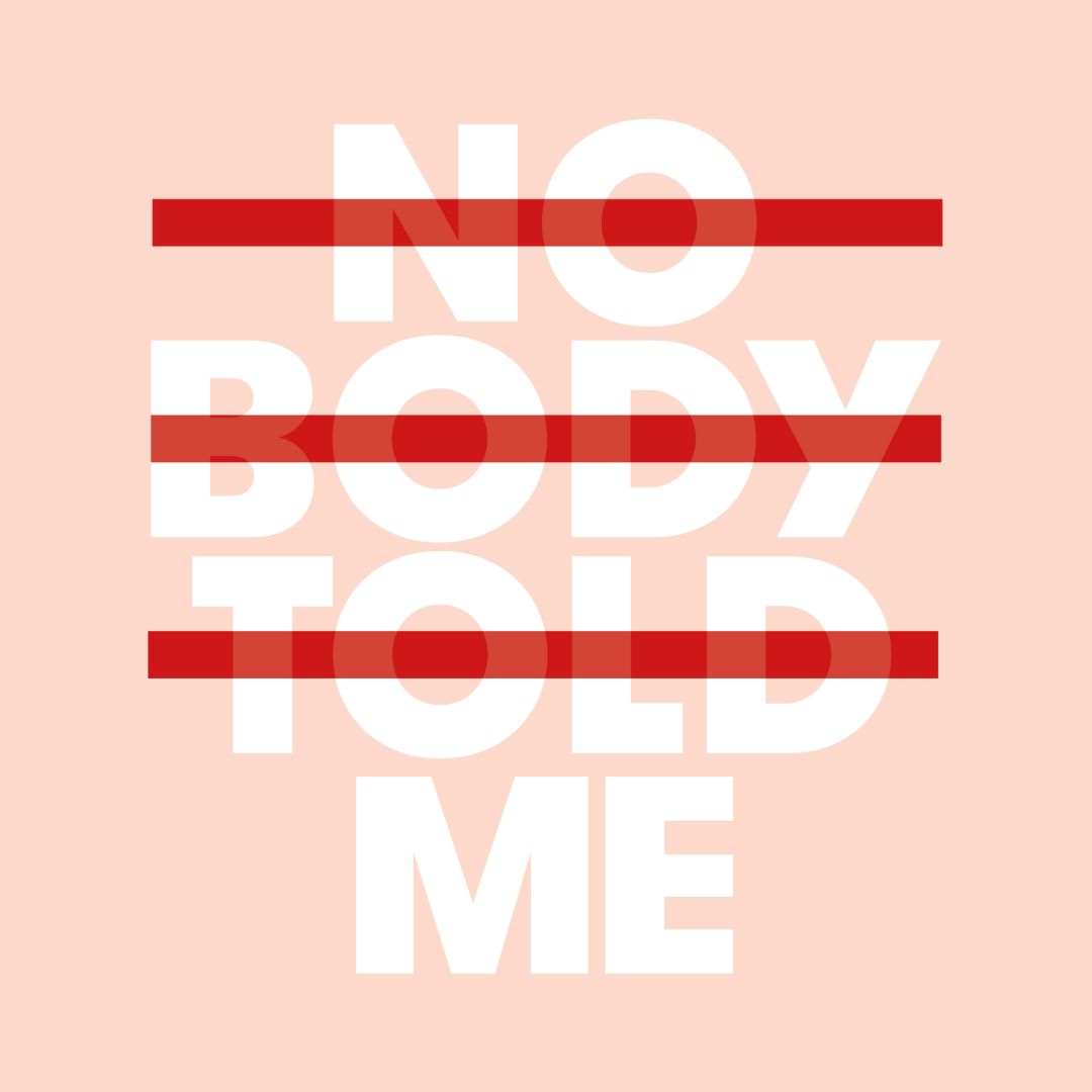 Nobodytoldme Logo