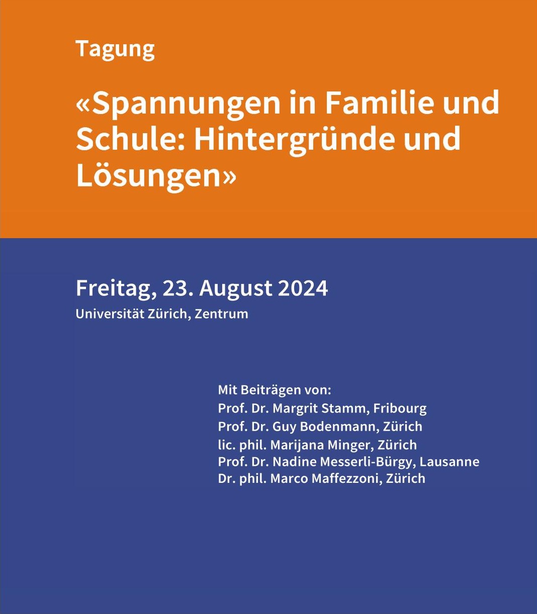 Titel Tagung 23 August 2024